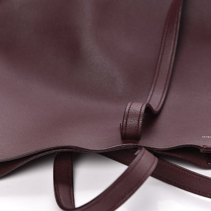 Saint Laurent Calfskin Large Shopping Tote Bordeaux 12 of 21