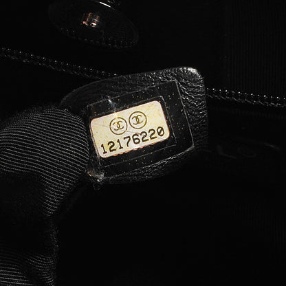 Chanel Calfskin Cerf Executive Shopper Tote Black 7 of 7