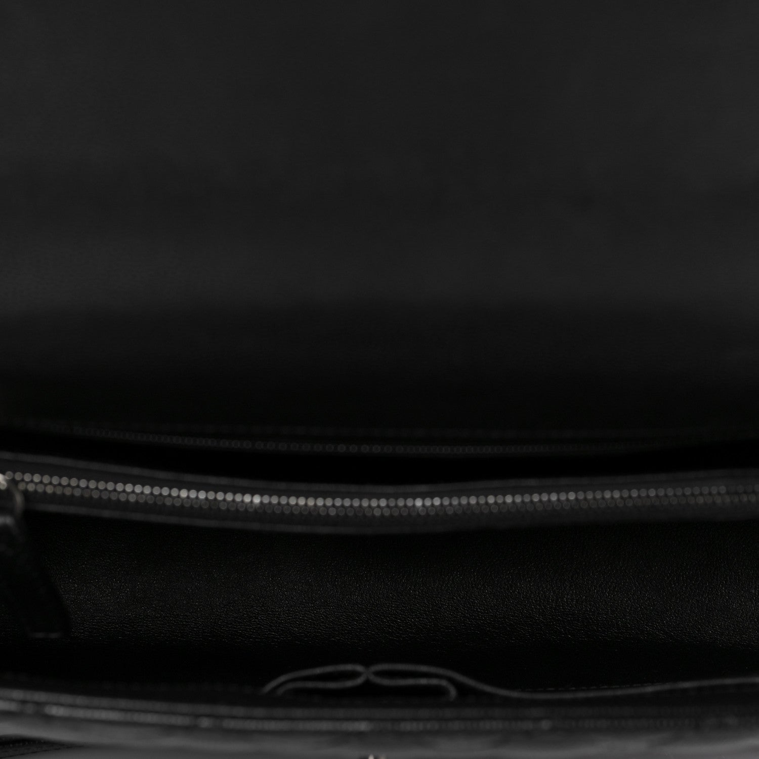 Chanel Caviar Lizard Quilted Medium Coco Handle Flap Black Burgundy 5 of 8