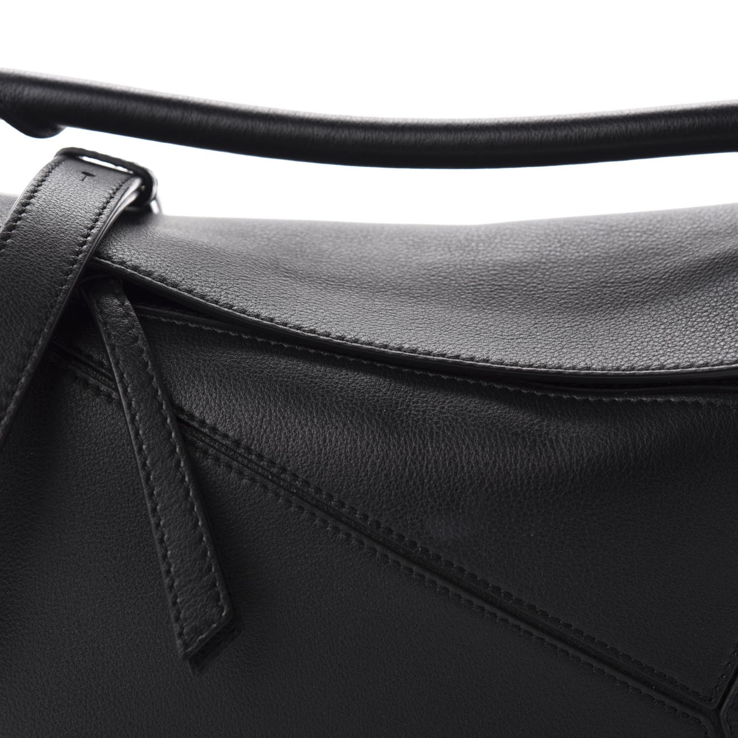 Loewe Calfskin Small Puzzle Bag Black 10 of 10