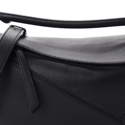 Loewe Calfskin Small Puzzle Bag Black 10 of 10