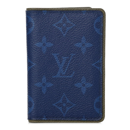 Louis Vuitton Monogram Outdoor Slender Wallet Pacific Blue 1 of 12