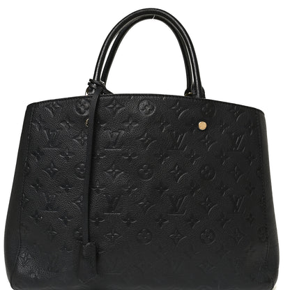 Louis Vuitton Empreinte Montaigne GM Black 7 of 10