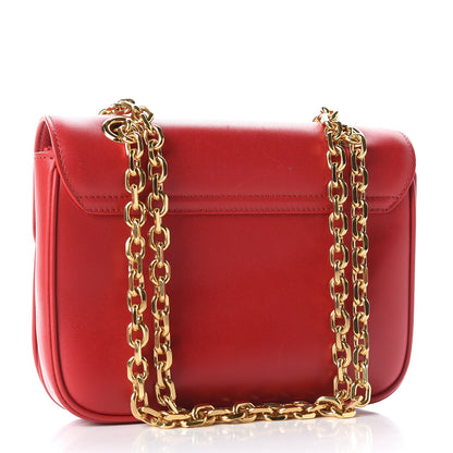Celine Shiny Calfskin Small C Bag Red 3 of 11