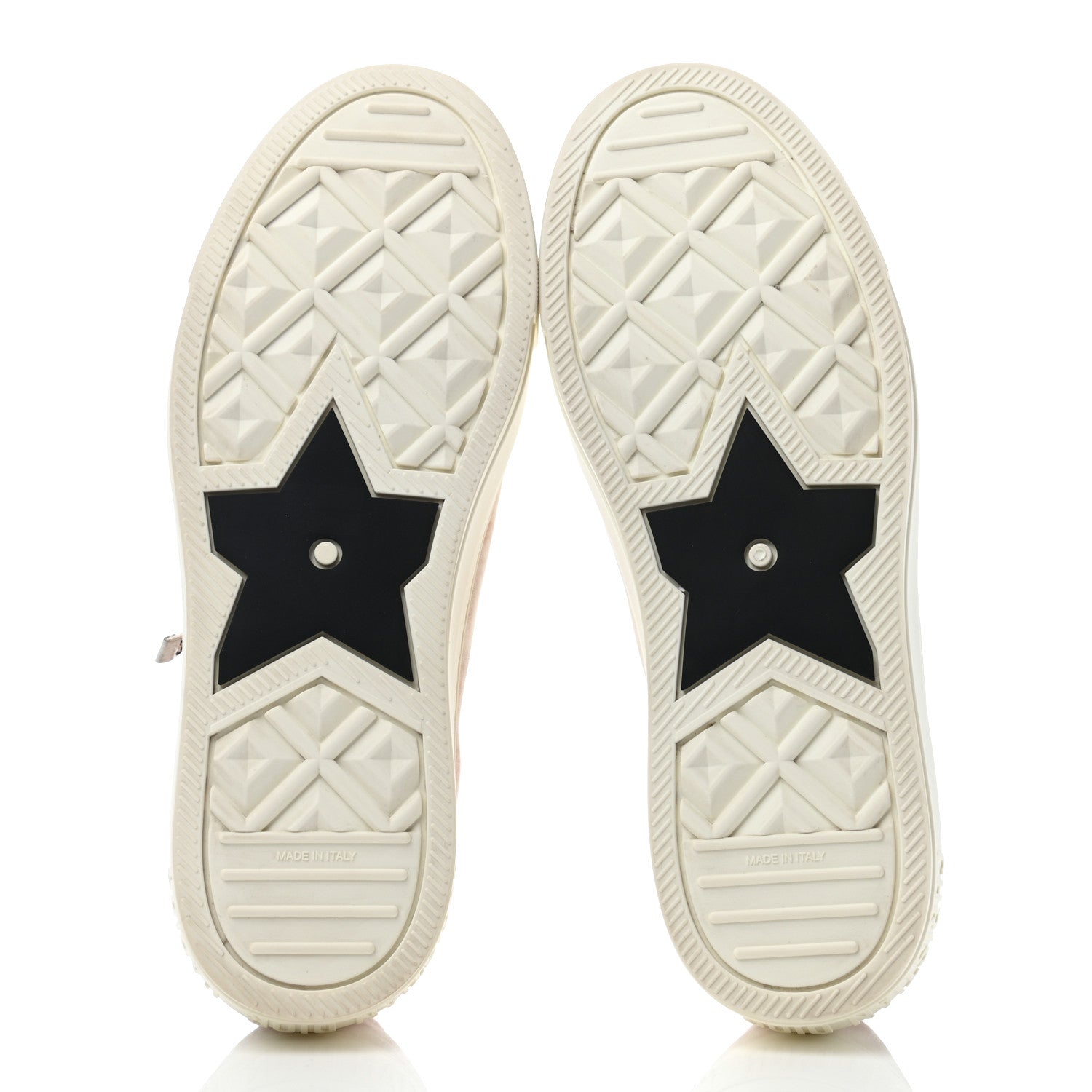Christian Dior Velvet Walk'N'Dior Low Top Sneakers 38 Nude 5 of 8