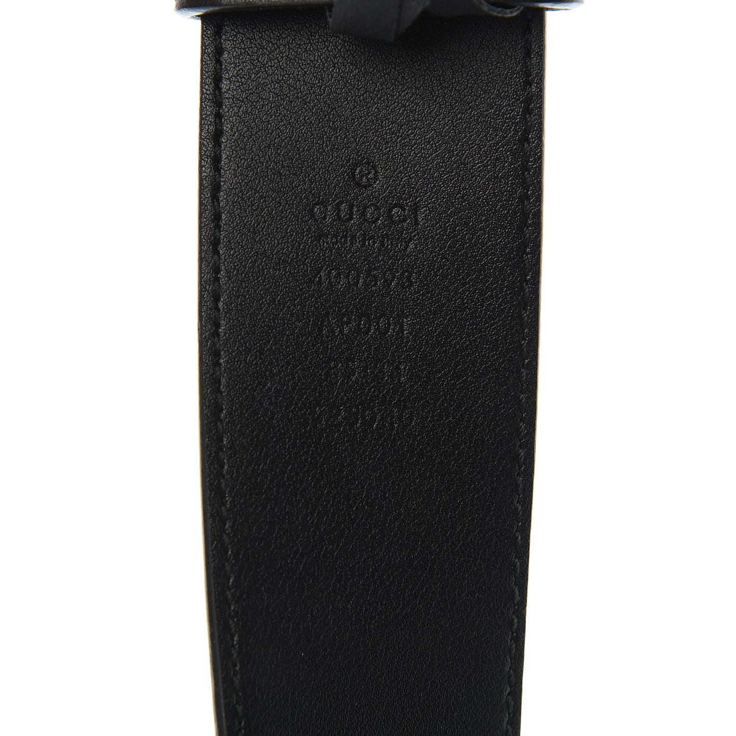 Calfskin Double G 40mm Belt 85 34 Black