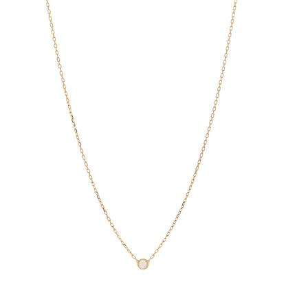 Cartier 18K Yellow Gold Diamond SM D'Amour Pendant Necklace 1 of 4