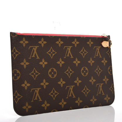 Louis Vuitton Monogram Neverfull MM GM Pochette Grenade 3 of 7