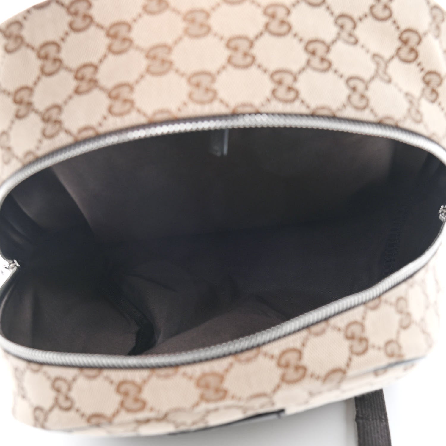 Gucci Monogram Travel Backpack Dark Brown 5 of 10