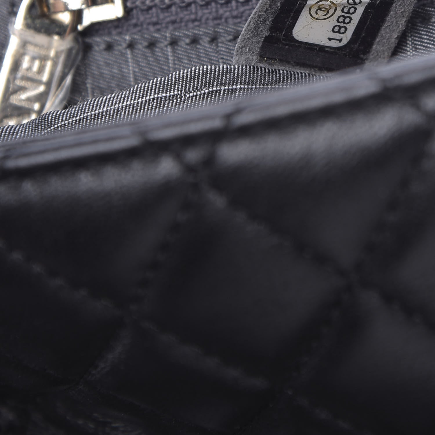Chanel Lambskin Medium Westminster Pearl Flap Black 9 of 11