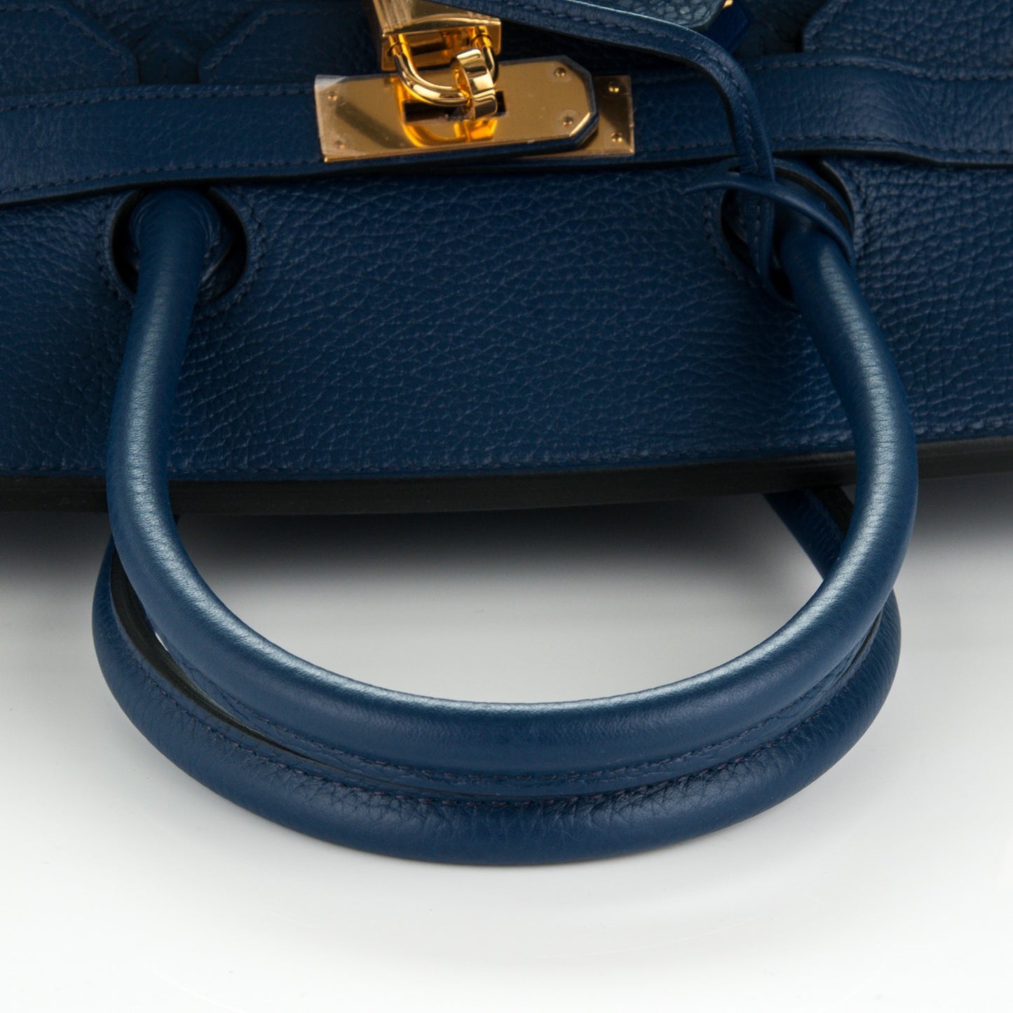 Taurillon Clemence Birkin 35 Bleu Saphir