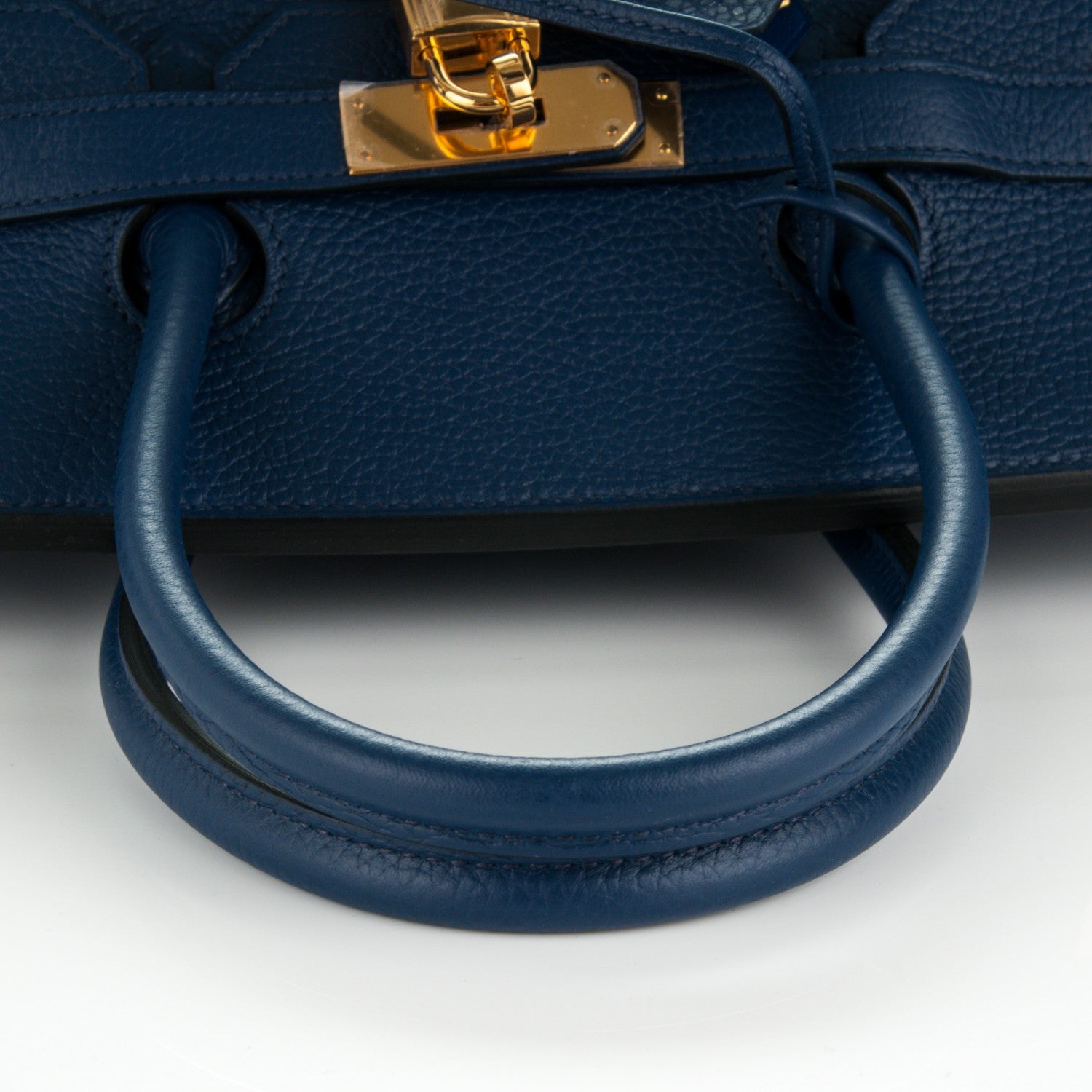 Hermes Taurillon Clemence Birkin 35 Bleu Saphir 14 of 24