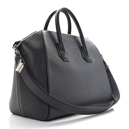 Givenchy Sugar Goatskin Medium Antigona Dark Grey 3 of 9
