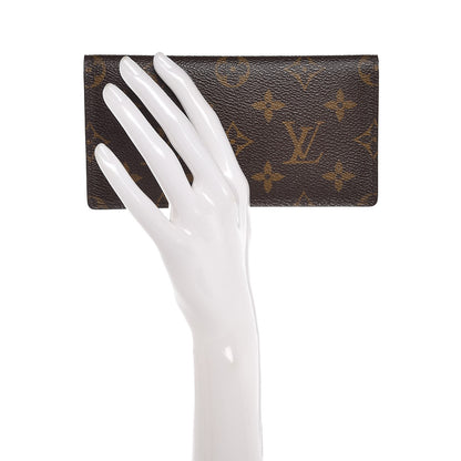 Louis Vuitton Monogram Simple Checkbook Holder Wallet Cover 2 of 7