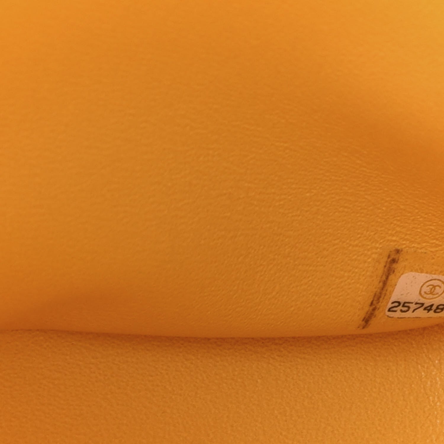 Chanel Caviar Quilted Jumbo Double Flap Yellow 9 of 11