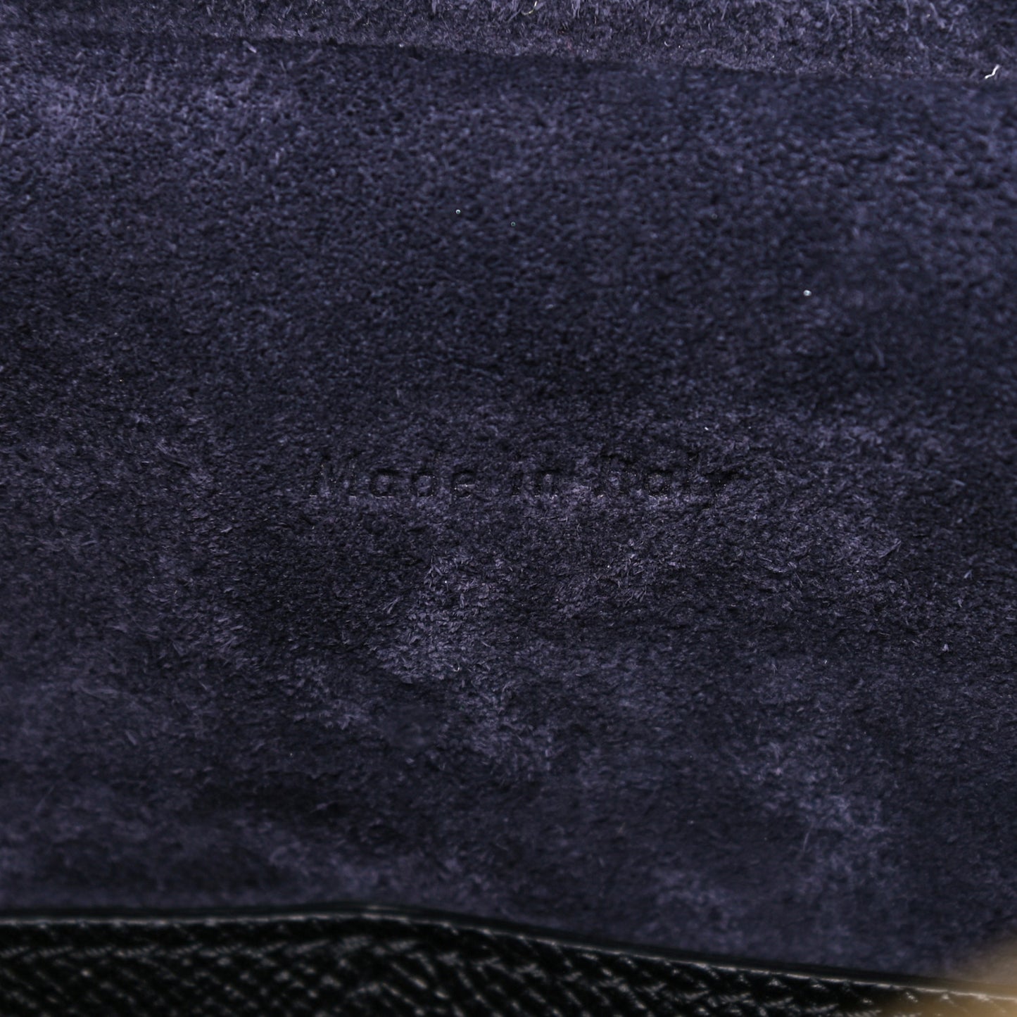 Grained Calfskin Mini Belt Bag Black