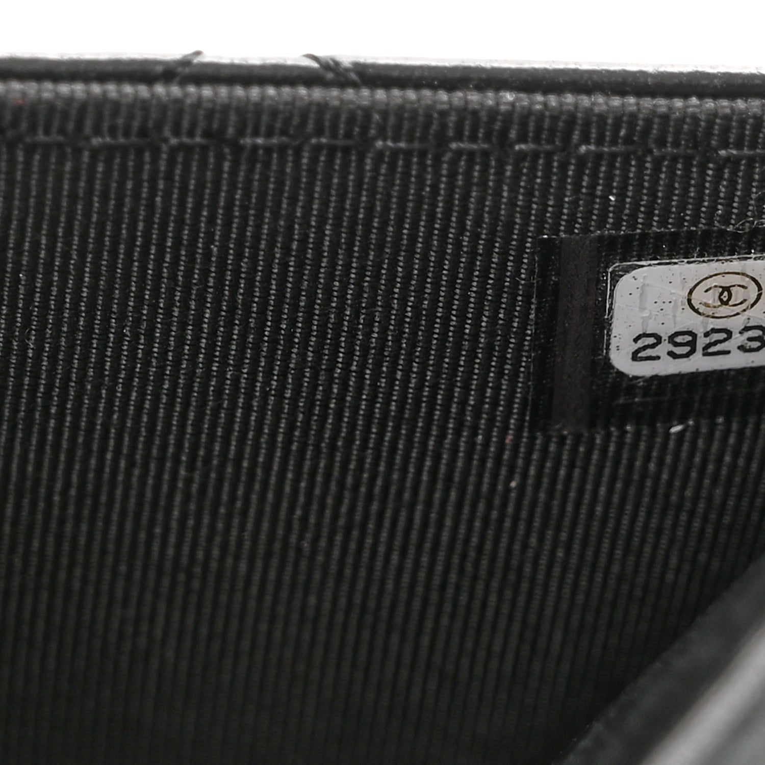 Chanel Lambskin Quilted Wallet On Chain WOC Black 8 of 13