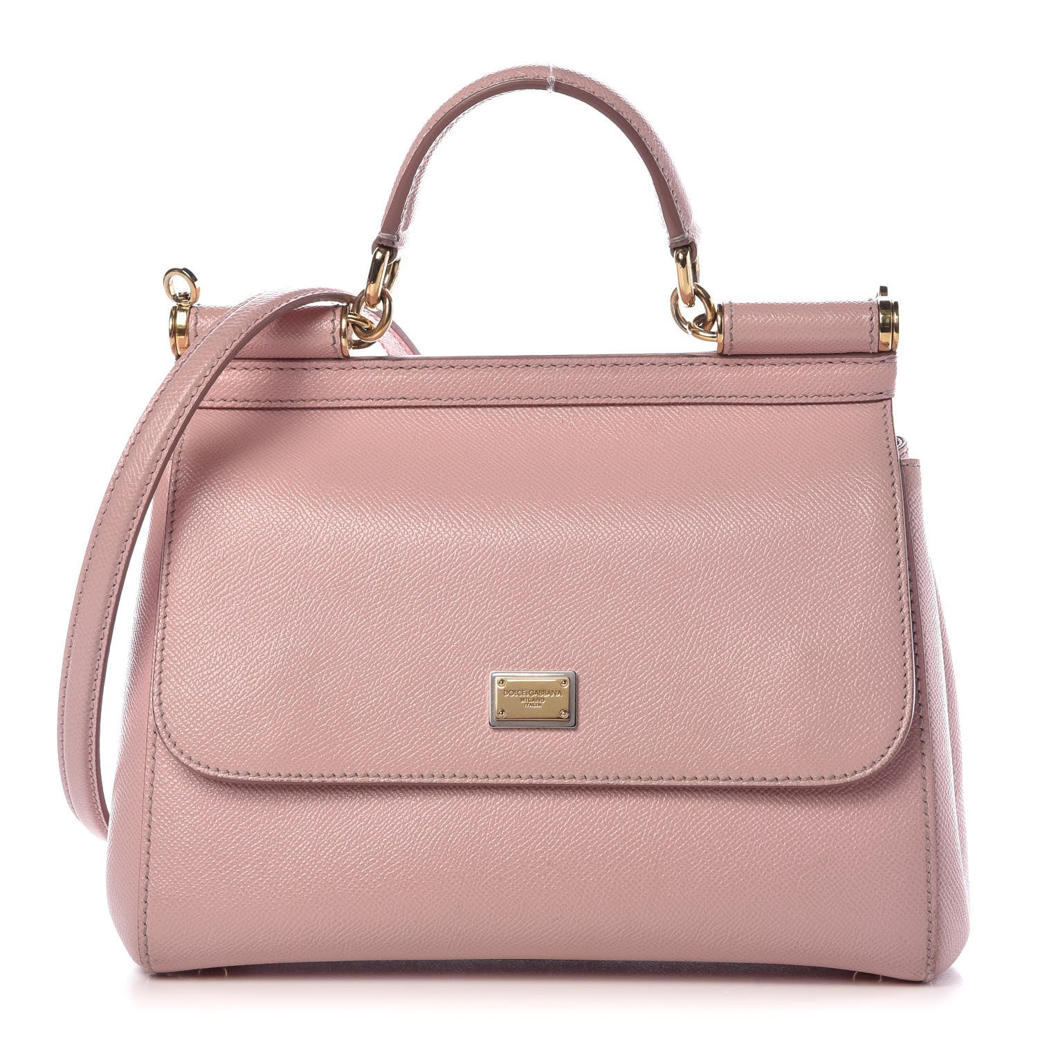 Dolce & Gabbana Dauphine Medium Miss Sicily Satchel Pink 1 of 14