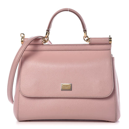 Dolce & Gabbana Dauphine Medium Miss Sicily Satchel Pink 1 of 14