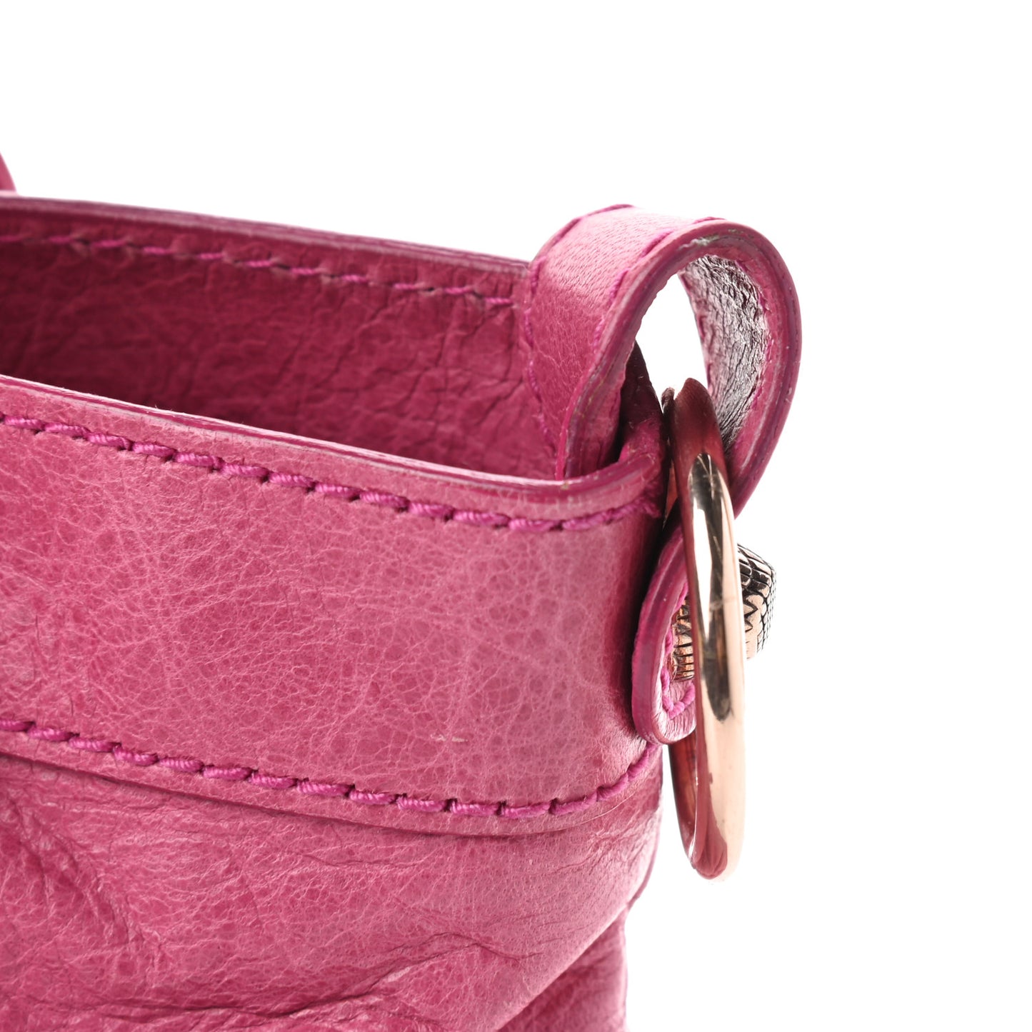 Agneau Giant 12 Rose Gold Hardware First Cyclamen Fucsia