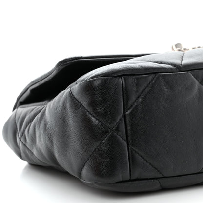 Chanel Lambskin Quilted Medium Chanel 19 Flap Black 9 of 10