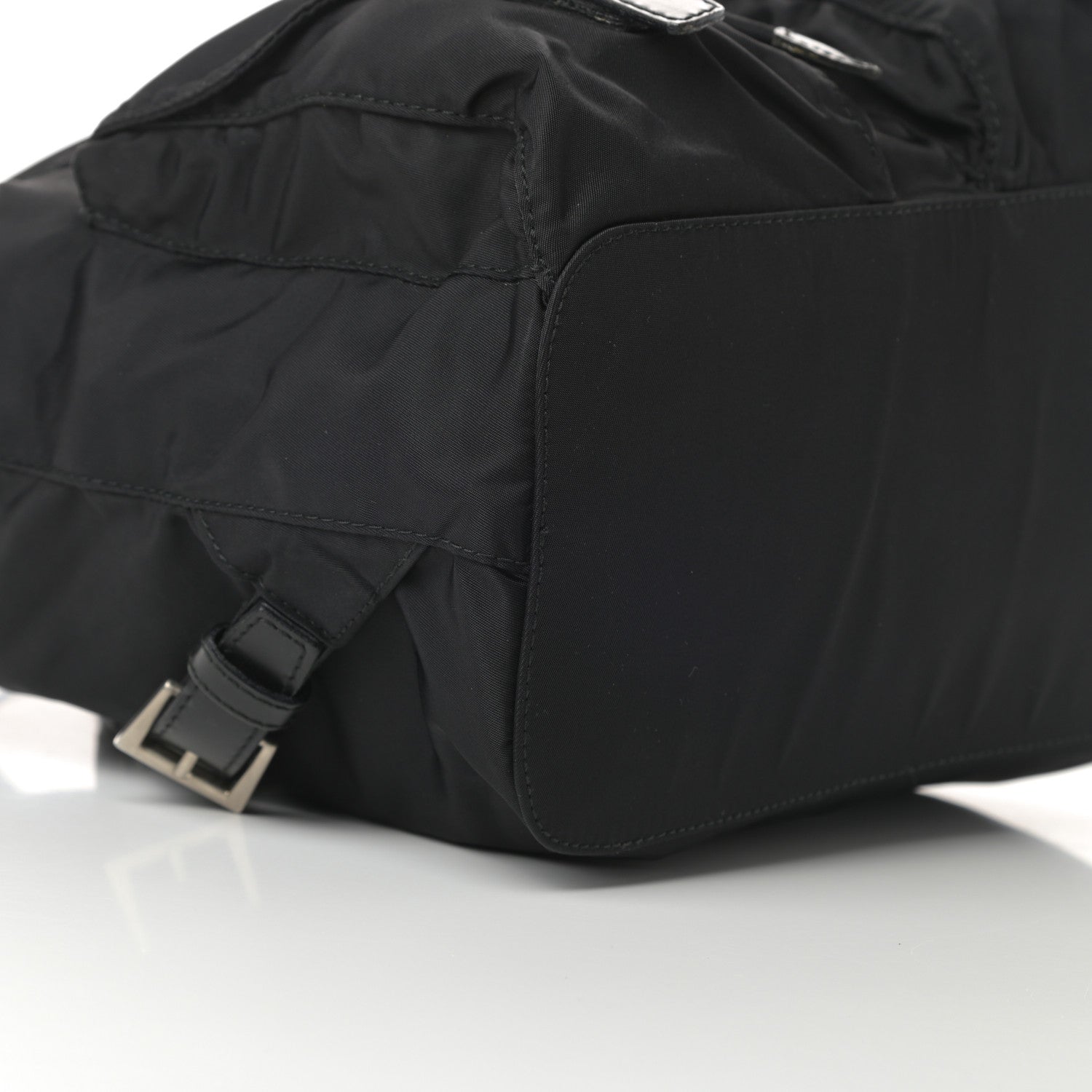 Prada Tessuto Nylon Small Backpack Black 9 of 11