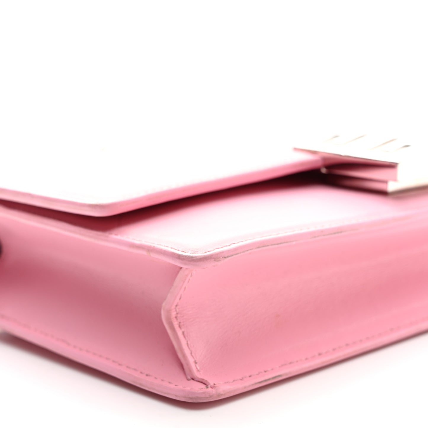 Box Calfskin Small 4G Chain Shoulder Bag Baby Pink
