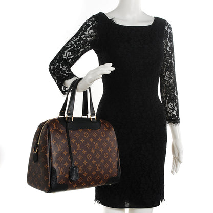 Louis Vuitton Monogram Retiro NM Black 2 of 8
