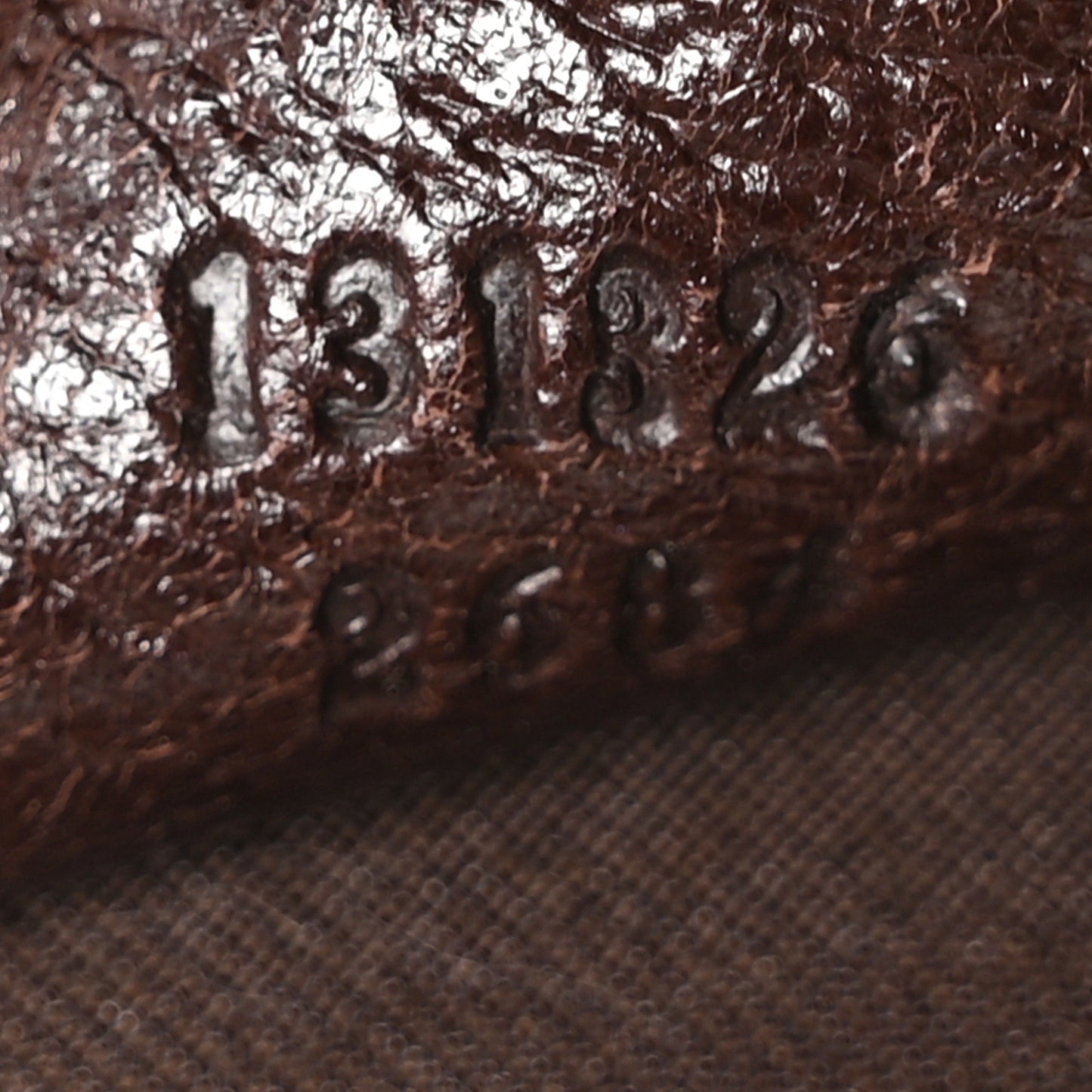 Monogram Abbey Messenger Bag Dark Brown