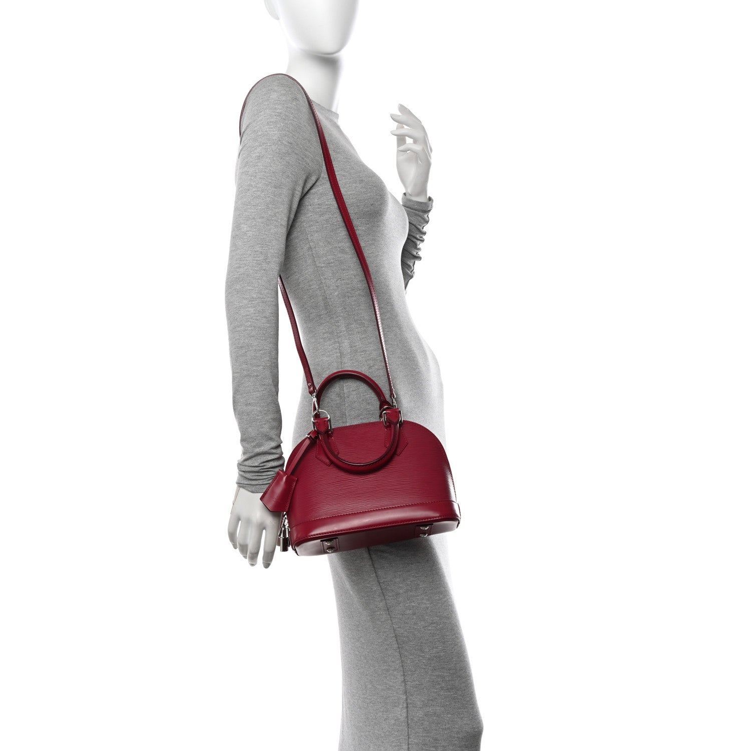 Louis Vuitton Epi Alma BB Fuchsia 2 of 9