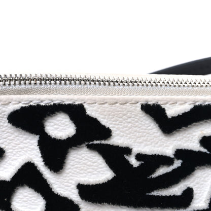 Louis Vuitton X UF Tufted Monogram Pochette Accessories White Black 11 of 12
