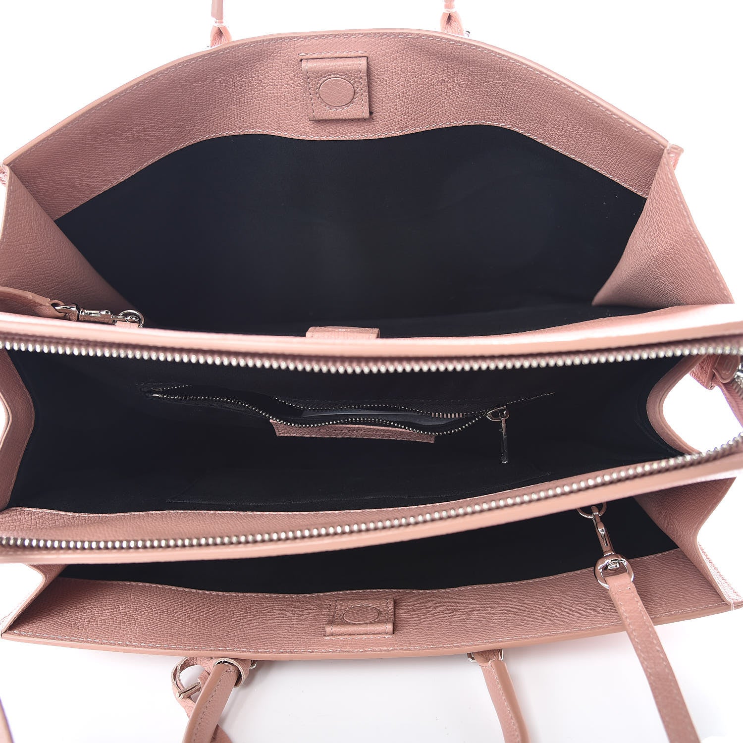 Balenciaga Grained Calfskin Plate Medium Portfolio Vieux Rose 6 of 11