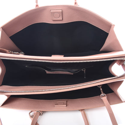 Balenciaga Grained Calfskin Plate Medium Portfolio Vieux Rose 6 of 11