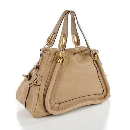 Chloe Calfskin Medium Paraty Beige 3 of 9