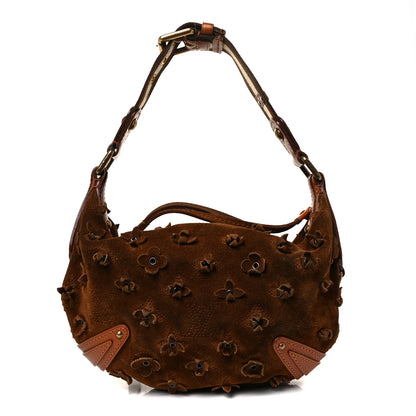 Louis Vuitton Suede Mahina Fleurs Onatah PM Cacao 1 of 13