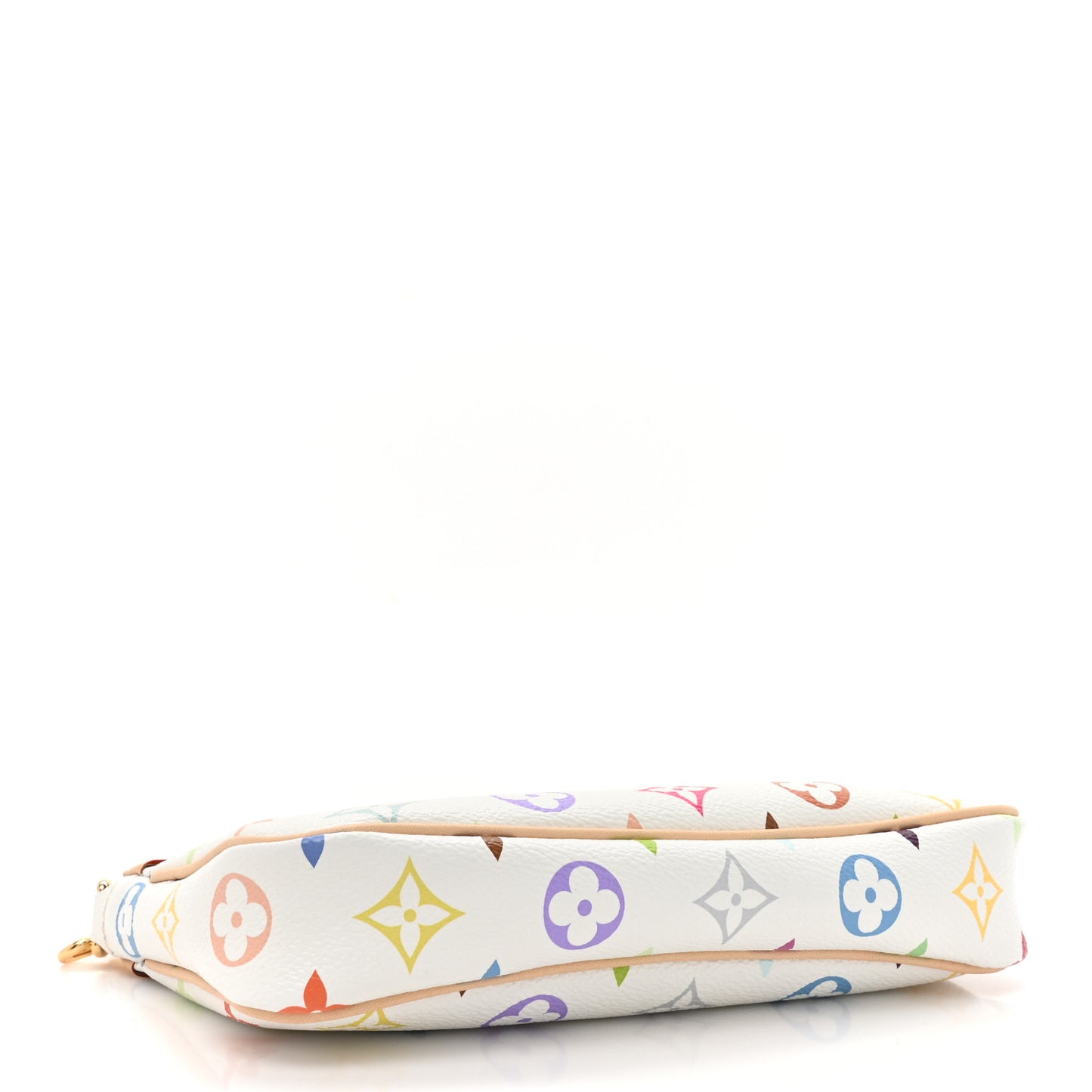 LV X TM Monogram Multicolor Pochette Accessories White