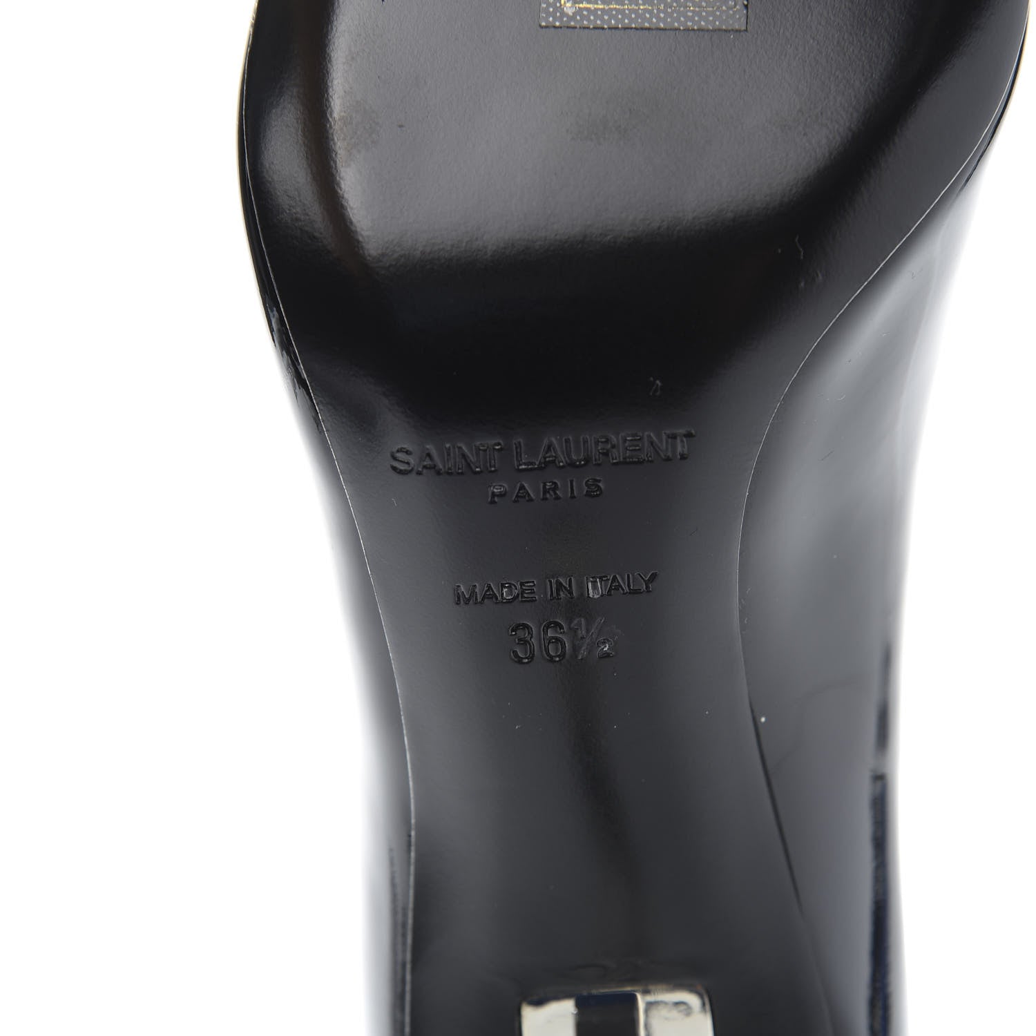 Saint Laurent Patent Opyum 85 Pumps 36.5 Black 8 of 11