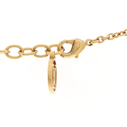 Louis Vuitton Essential V Necklace Gold 5 of 6