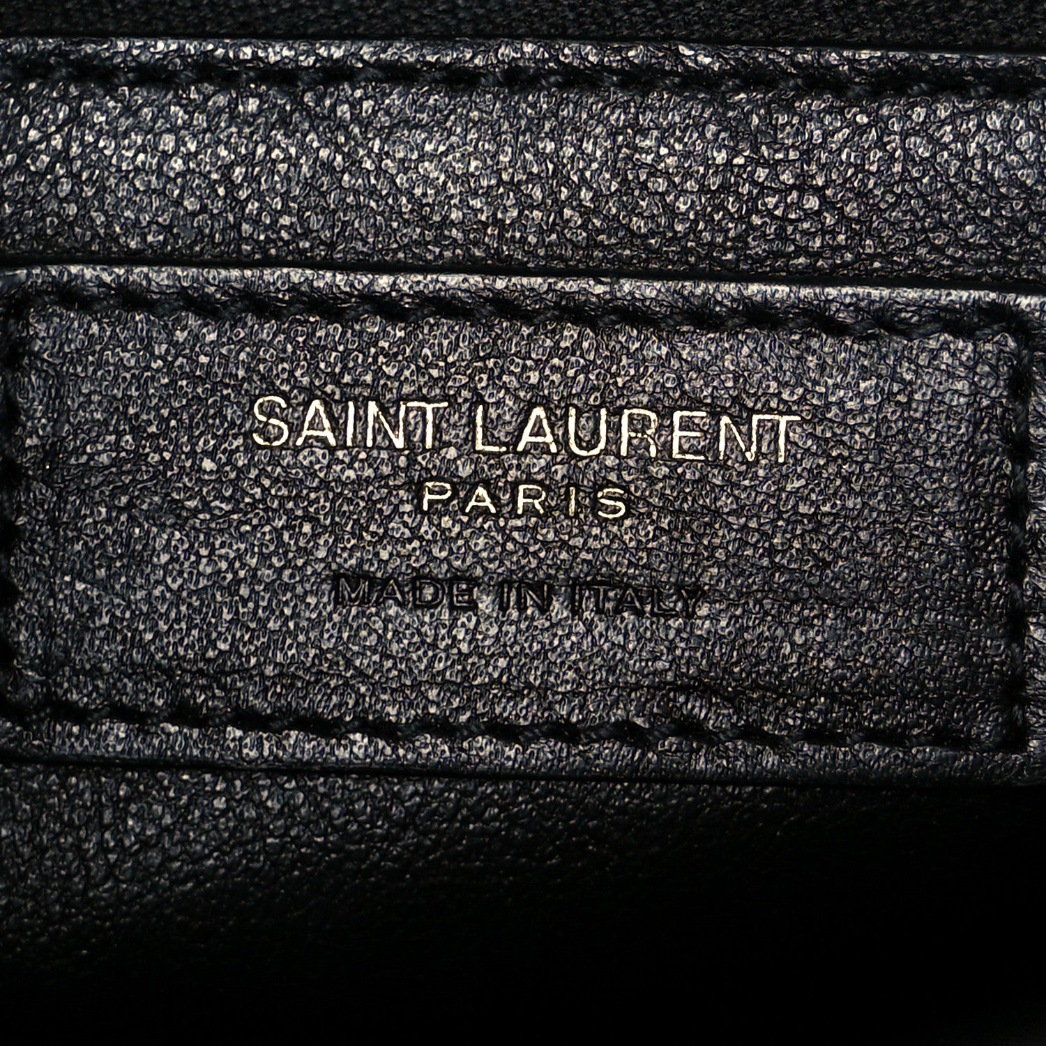 Saint Laurent Grain De Poudre Monogram Cassandra Clasp Bag Black 6 of 12