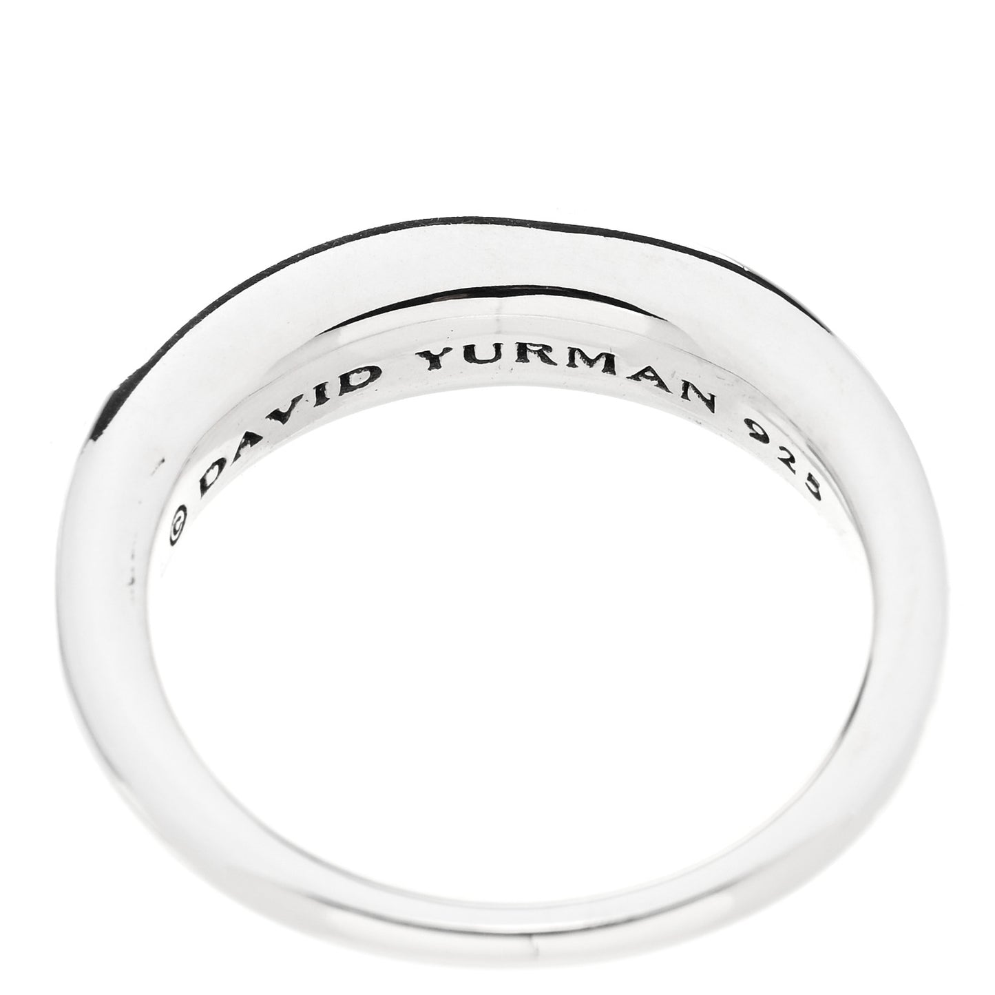 Sterling Silver 5mm Pure Form Set of 2 Stack Rings 58 8.25