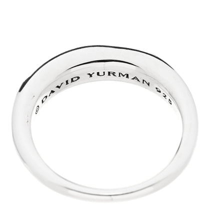 David Yurman Sterling Silver 5mm Pure Form Set of 2 Stack Rings 58 8.25 6 of 6