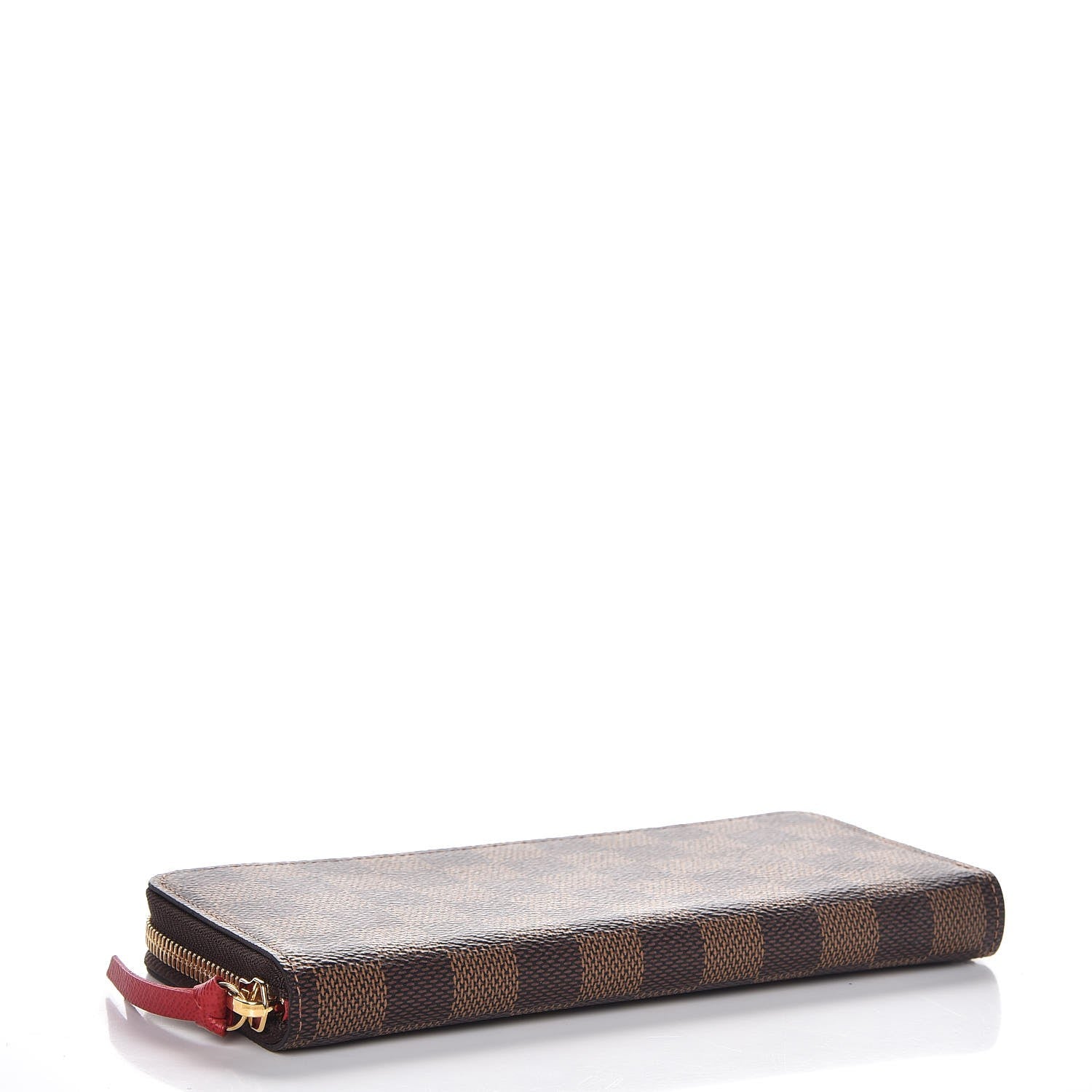 Louis Vuitton Damier Ebene Clemence Wallet Cherry 4 of 7