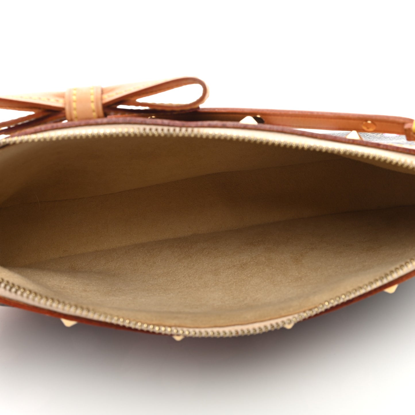 Monogram Cherry Blossom Pochette Accessories Brown