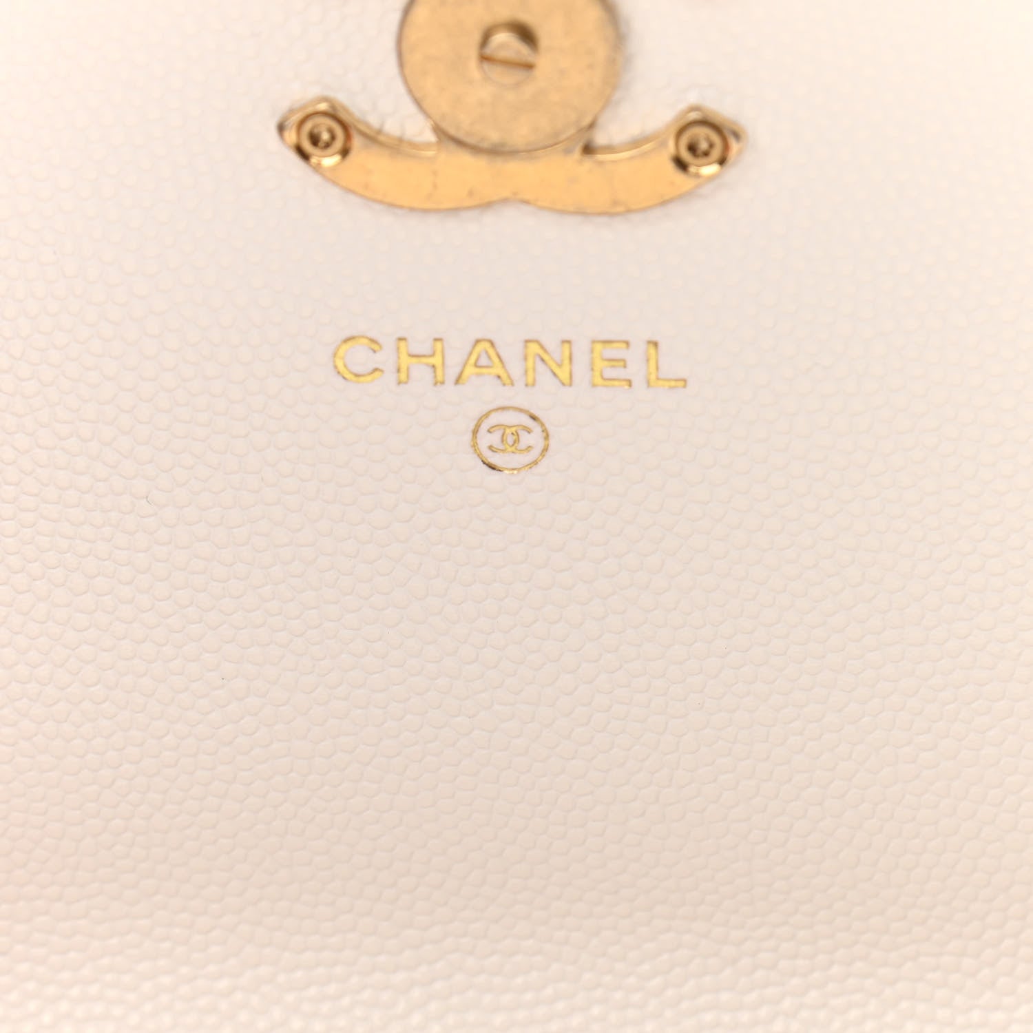 Chanel Caviar Quilted Mini Bracelet On Chain Wallet On Chain WOC White 6 of 11