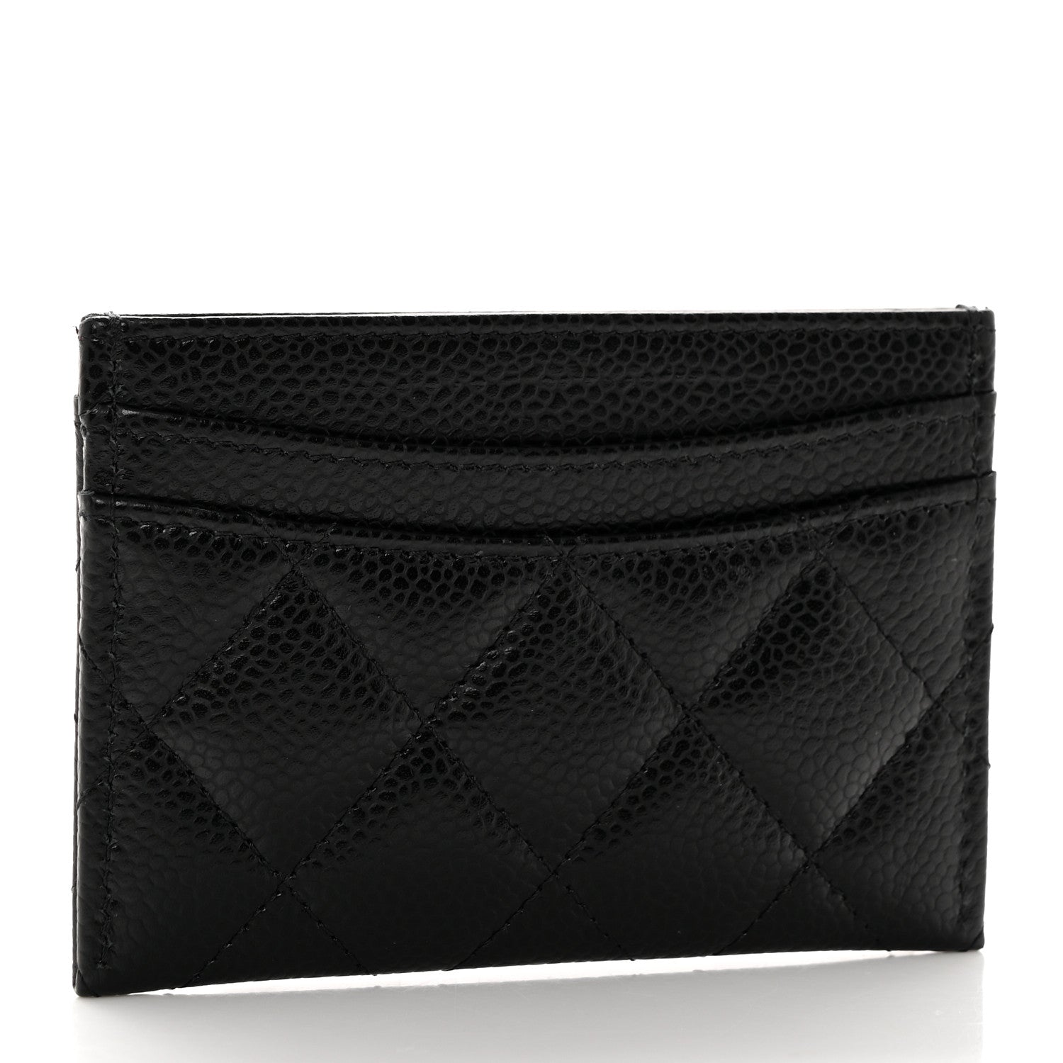 Chanel Caviar Quilted Card Holder Black 3 of 9