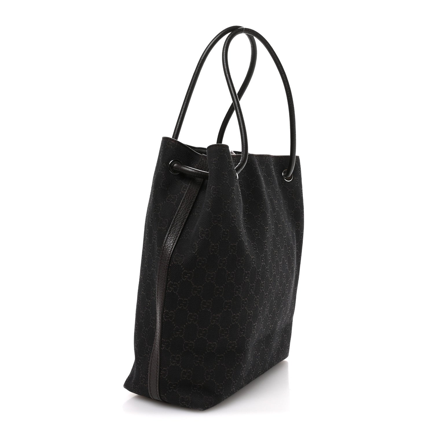 Gucci Canvas Monogram Gifford Shopping Tote Brown 5 of 19