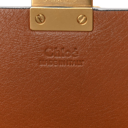 Chloe Calfskin Suede Rainbow Patchwork Drew Shoulder Bag Caramel 6 of 12