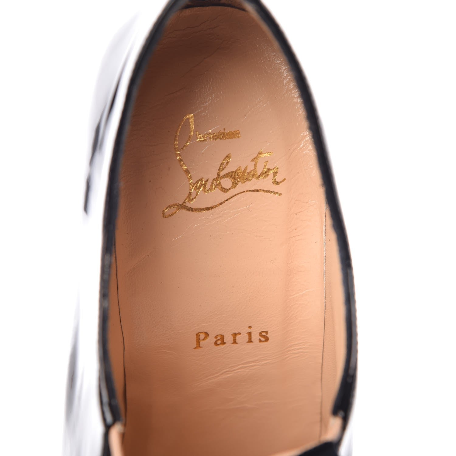 Christian Louboutin Patent Estanodo 120 Pumps 40 Black 7 of 8