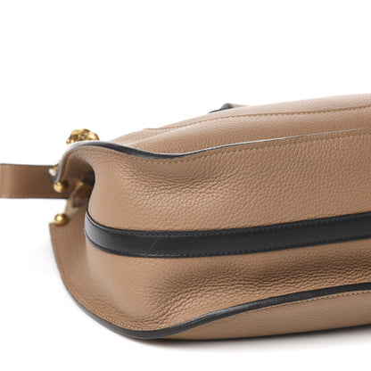 Chloe Grained Calfskin Small Hayley Hobo Nut 7 of 9