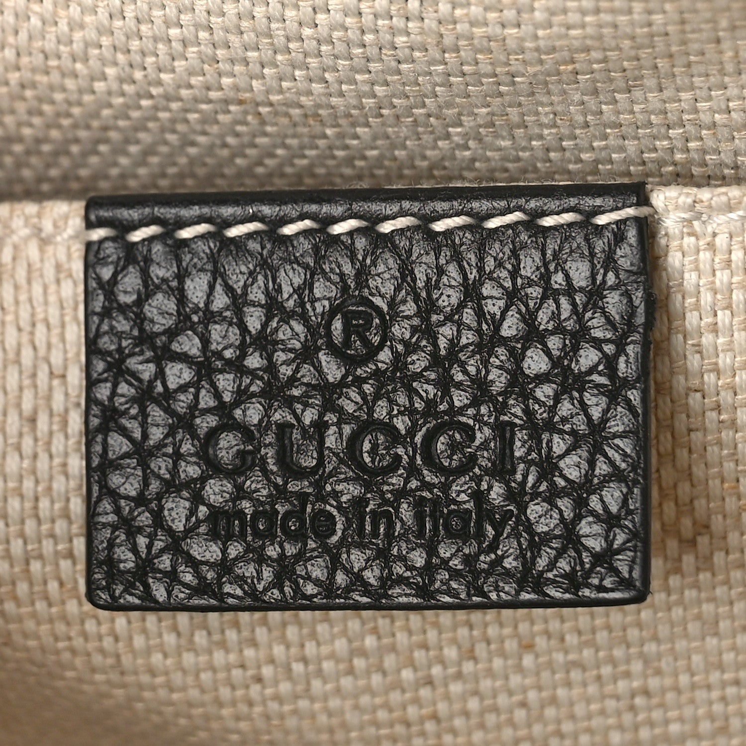 Gucci Pebbled Calfskin Small Soho Disco Bag Black 6 of 9